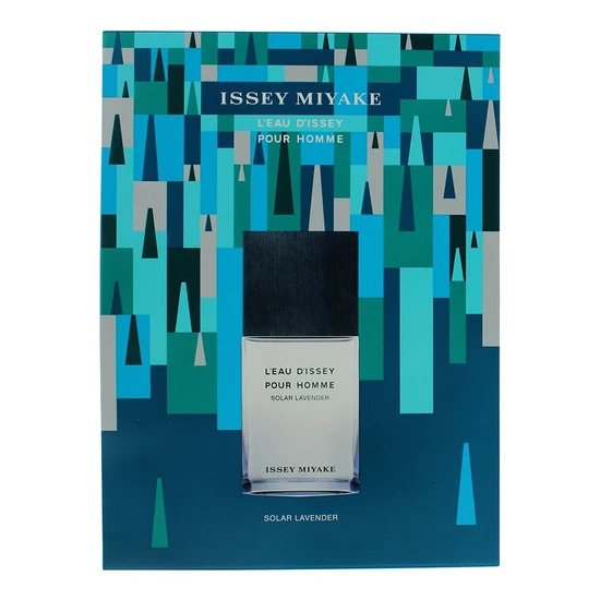 Issey Miyake L'Eau D'Issey Pour Homme Solar Lavender Eau De Toilette Intense 50ml + Shower Gel 50ml Gift Set For Him 50ml