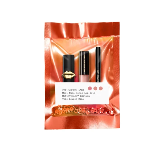Pat McGrath Labs Mini Nude Venus Lip Trio Mattetrance Edition