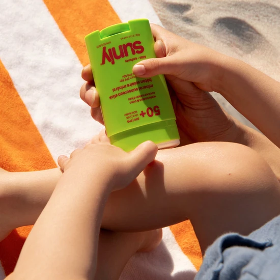 Attitude Kids Sunly Mineral Sunscreen Stick Watermelon & Coco SPF 50 60g