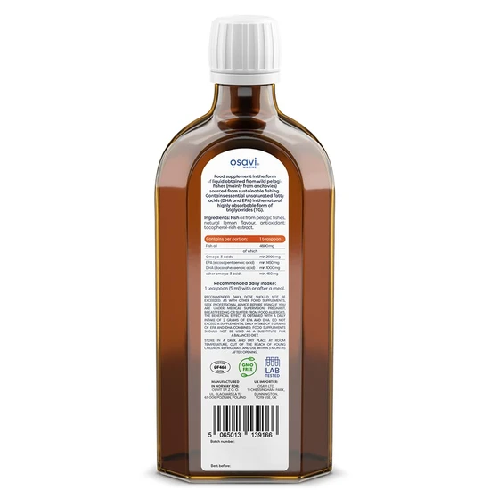 Osavi Super Omega 2900mg Omega 3 Lemon 250ml