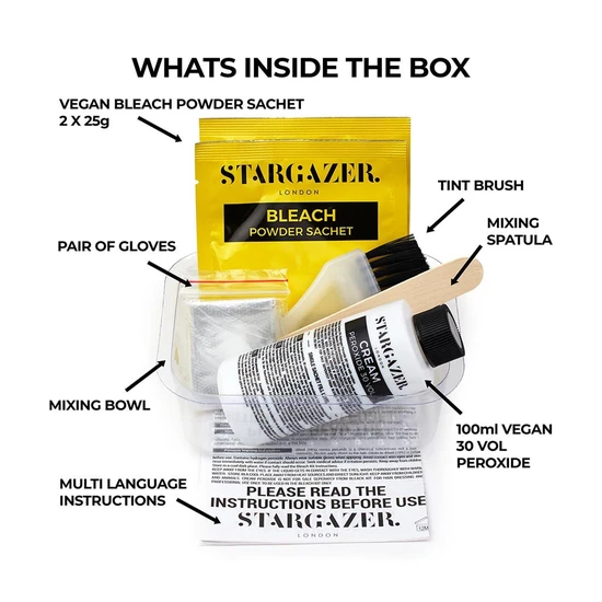 Stargazer Vegan Hair Bleach Kit 2x30g