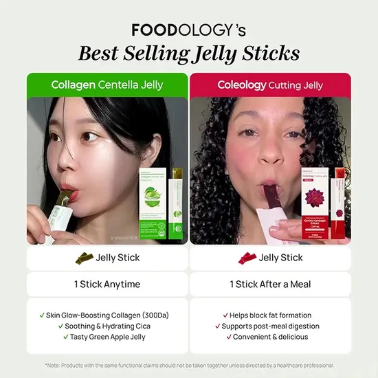 FOODOLOGY Collagen Centella Jelly Sticks 25g x 10