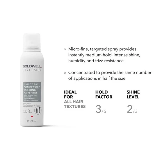 Goldwell Stylesign Compressed Working Hairspray Hold 3/5 150ml