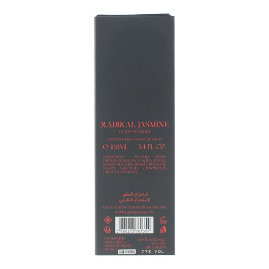 Laurent Mazzone Radikal Jasmine Extrait De Parfum 100ml