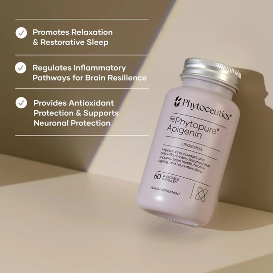 Phytoceutics Phytopure Liposomal Apigenin Capsules 60 Capsules