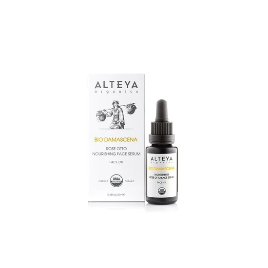 Alteya Organics Bio Damascena Rose Otto Nourishing Face Serum 20ml