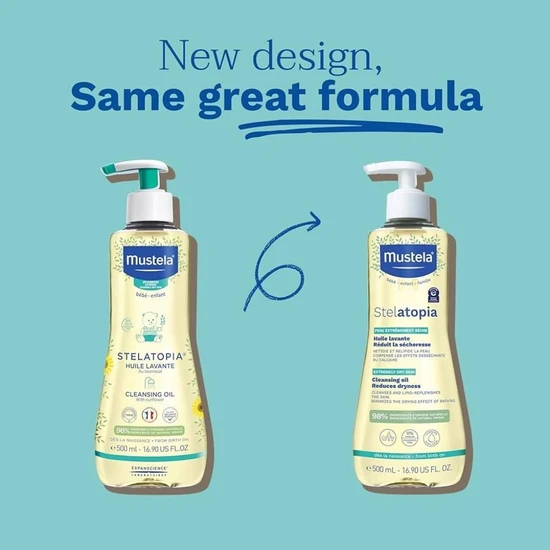 Mustela Stelatopia Cleansing Oil 500ml