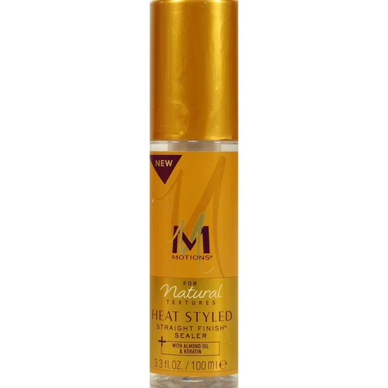 Motions For Natural Textures Heat Styled Straight Finish Sealer 100ml