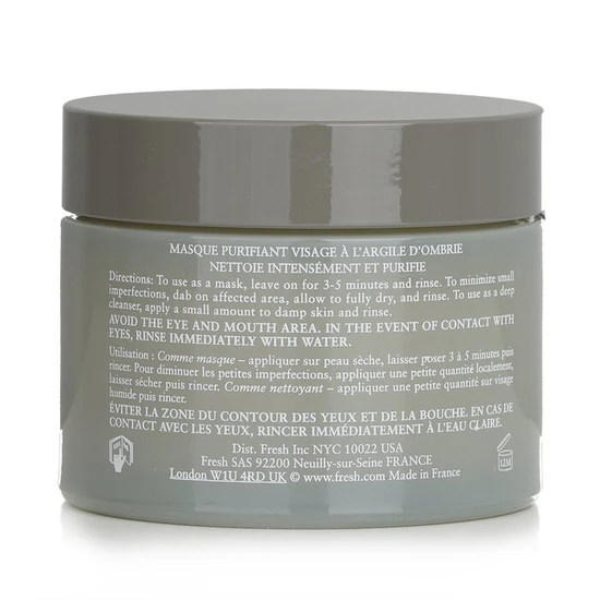 Fresh Umbrian Clay Purifying Mask For Normal To Oily Skin 100ml