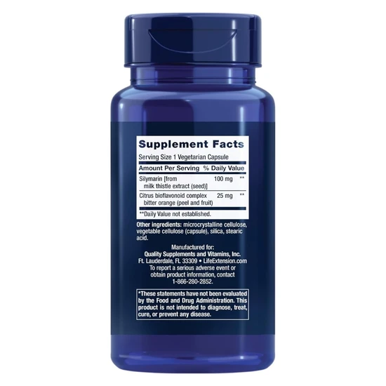 Life Extension Silymarin 100mg 90 Vegicaps
