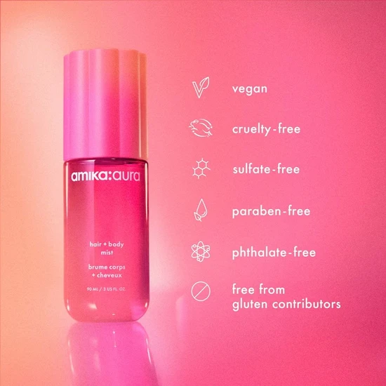 Amika Aura Hair & Body Mist 90ml