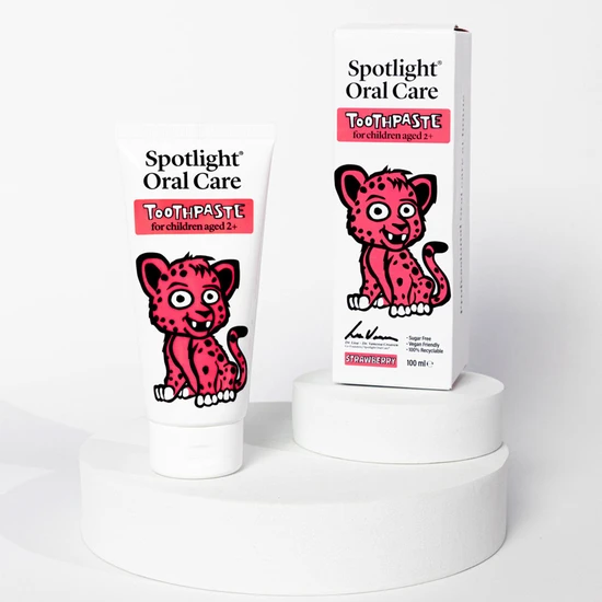 Spotlight Kids Cheetah Strawberry Toothpaste