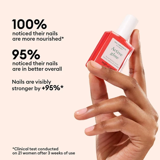 Manicursit Active Glow Polish Raspberry