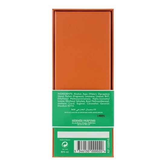 Hermès Eau De Basilic Pourpre Eau De Cologne 100ml
