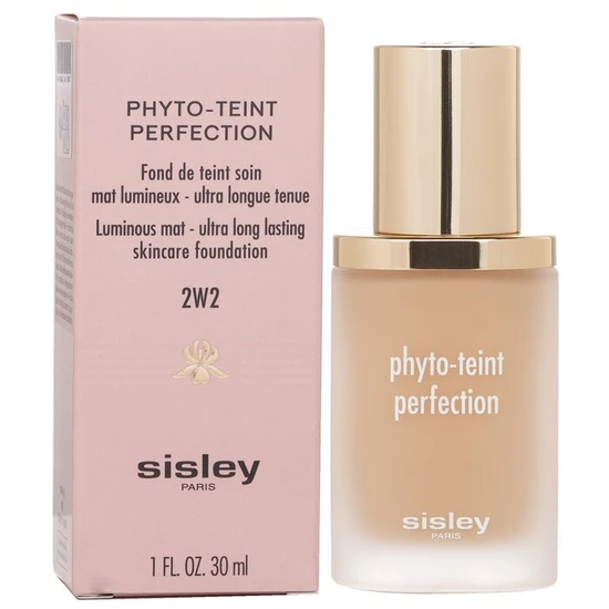 Sisley Phyto Teint Perfection Luminous Mat-Ultra Long Lasting Skin Care Foundation 2W2 Desert