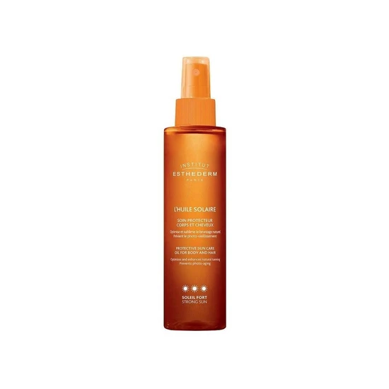 Institut Esthederm Protective Sun Care Oil For Body & Hair Strong Sun 150ml