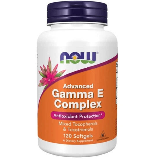 NOW Foods Advanced Gamma E Complex 120 Softgels