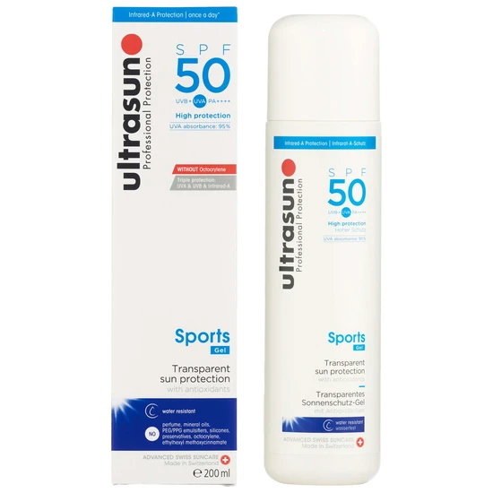 Ultrasun Sports Gel SPF 50 200ml