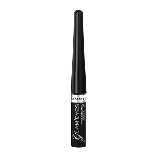 Rimmel Glam'Eyes Professional Liquid Liners 001 Black Glamour
