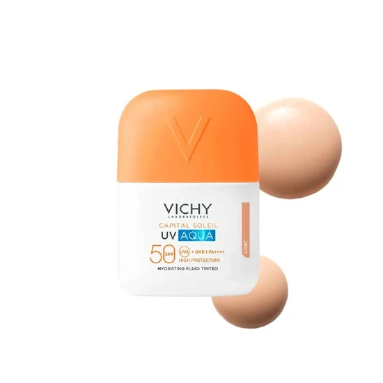 Vichy Capital Soleil UV Aqua Fluid Daily Tinted Sunscreen Light SPF 50 50ml