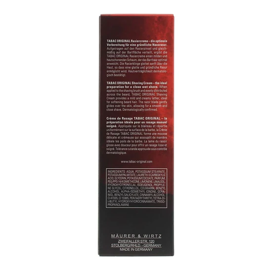 Tabac Original Shaving Cream 100ml