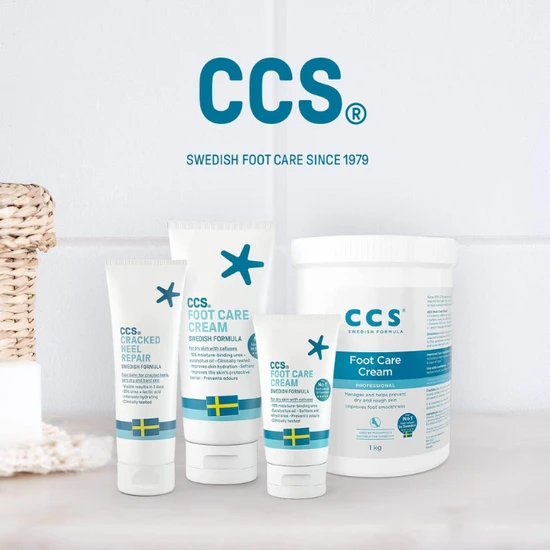 CCS Foot Care Cream For Dry Skin & Cracked Heels 60ml
