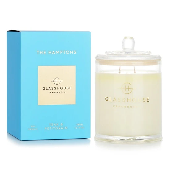Glasshouse Fragrances Triple Scented Soy Candle The Hamptons 380g