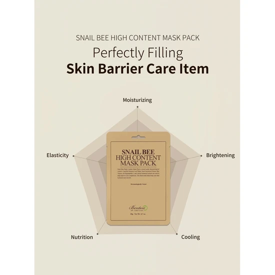 Benton Snail Bee High Content Mask Sheet x1