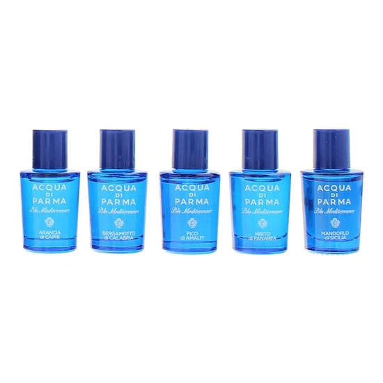 Acqua Di Parma Blu Mediterraneo Minature Eau De Toilette Gift Set 5ml
