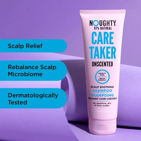 Noughty Care Taker Unscented Shampoo 250ml