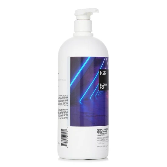 IGK Blonde Pop Purple Toning Conditioner 1000ml