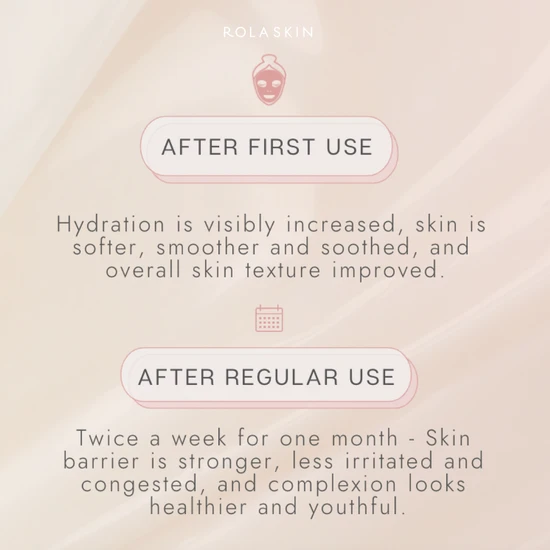 Rola Skin Ultra Hydrating Glow Sheet Mask x1