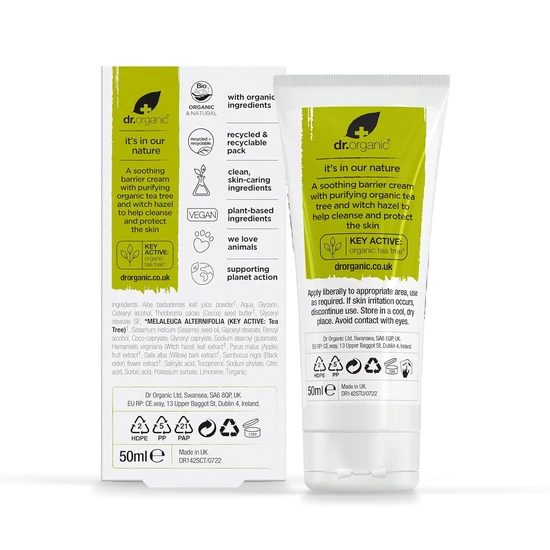 Dr. Organic Bioactive Skin Care Organic Tea Tree Cream 50ml