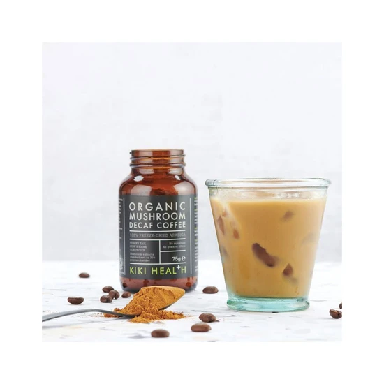 KIKI Health Mushroom Extract Decaffeinated Coffee Powder 75g