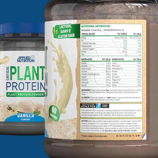 Applied Nutrition Critical Plant Protein Strawberry 1800g