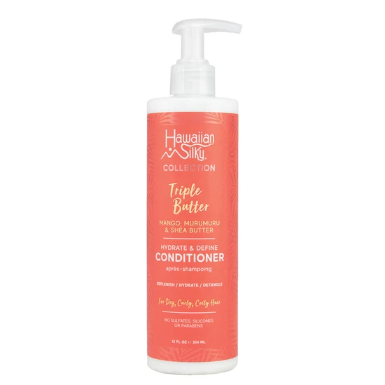 Hawaiian Silky Triple Butter Hydrate & Define Conditioner 354ml