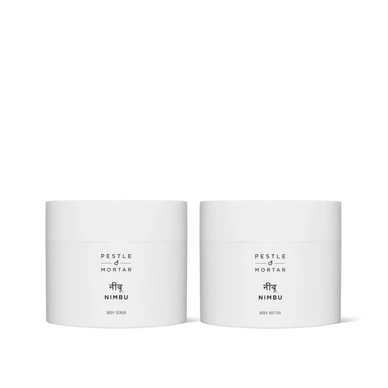 Pestle & Mortar The Nimbu Body Polishing Kit