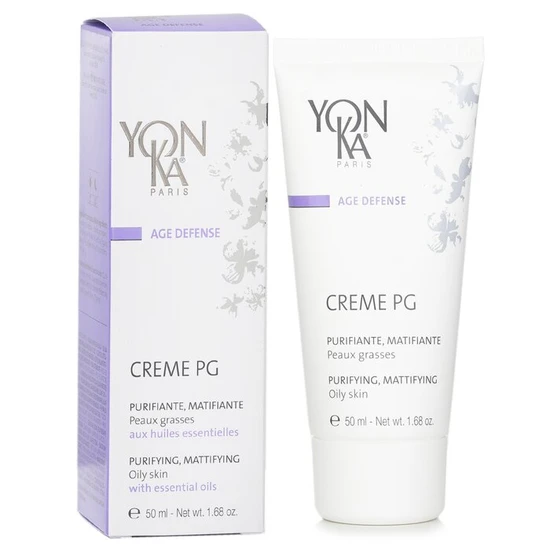 Yonka Age Defence Creme PG With Essential Oils Purifying, Mattifying 50ml