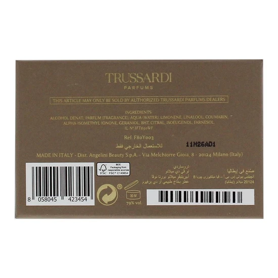 Trussardi Aperitivo Milanese Porta Nuova Eau De Parfum 100ml