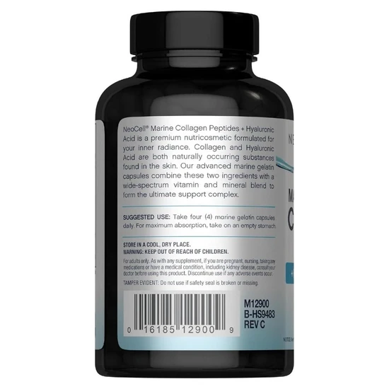 NeoCell Marine Collagen Peptides Capsules 120 Capsules
