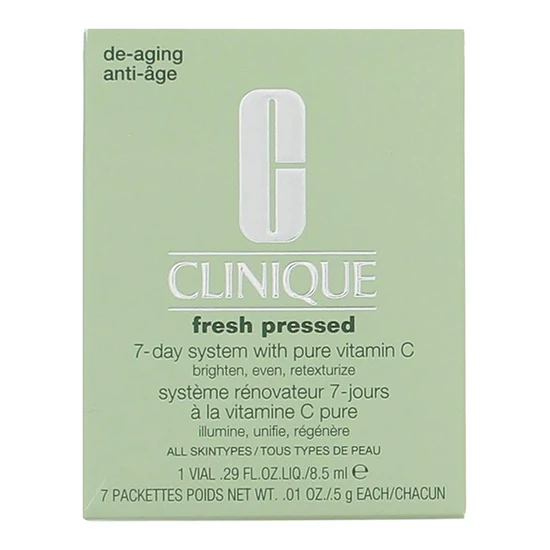 Clinique Fresh Pressed 7 Day System With Pure Vitamin C