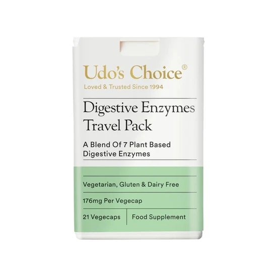 Udo's Choice Digestive Enzyme Blend Travel Pack 21