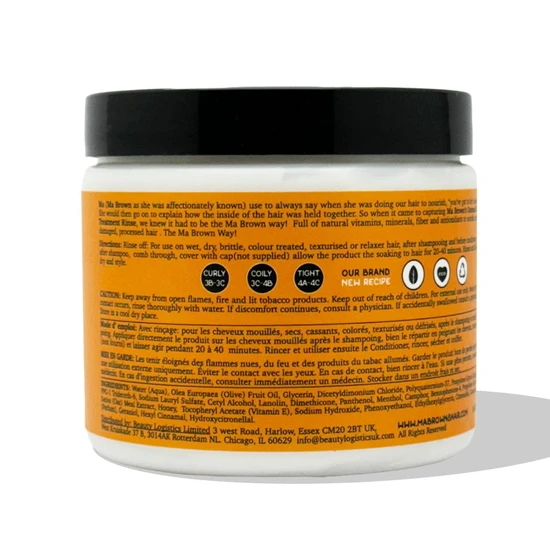 Ma Browns Protein Steam Treatment Rinse With Oatmeal & Honey 454 g