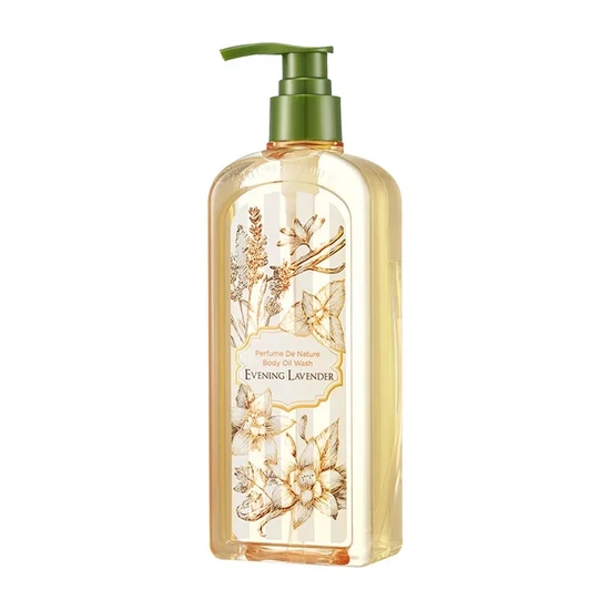 Nature Republic Perfume De Nature Body Oil Wash Evening Lavender 345ml