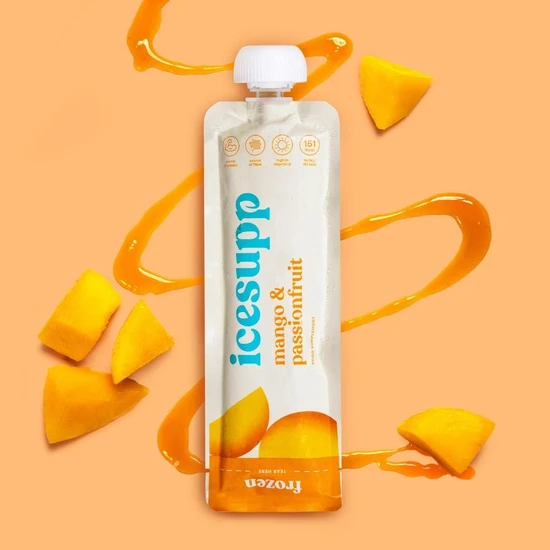 Icesupp Mango & Passionfruit Frozen Supplement Pouch 12