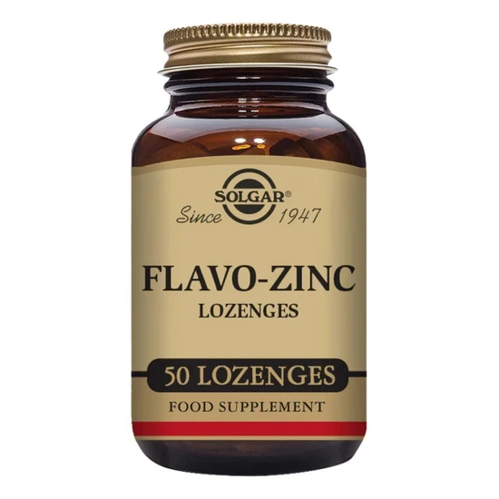Solgar Flavo-Zinc Lozenges 50 Lozenges