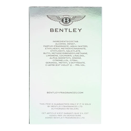 Bentley Momentum Intense Eau De Parfum 100ml