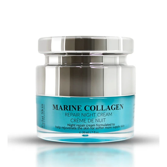 Erth Skin London Marine Collagen Night Cream + Marine Collagen Night Repair Serum 50ml + 30ml