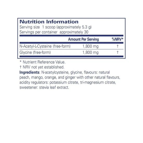 Pure Encapsulations NAC + Glycine Powder 159g
