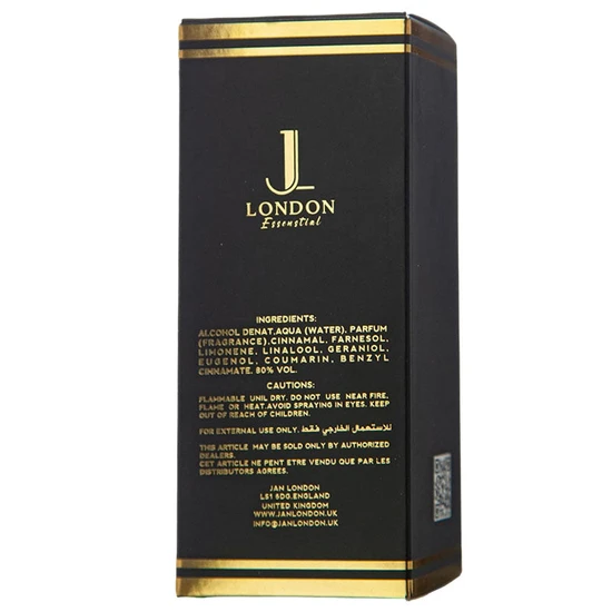 Jan London Essential Water Way Eau De Parfum 50ml
